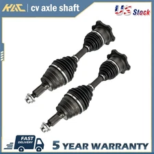 2PCS Front CV Axle Shaft Assembly For 2001-2010 Chevy GMC 2500HD Pickup Truck