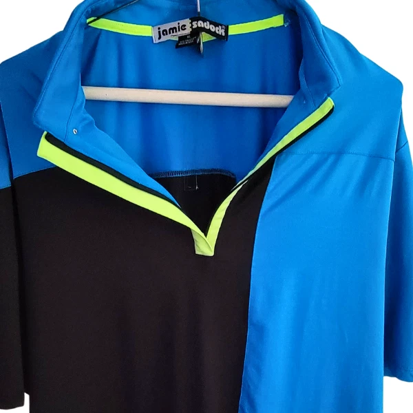 Jamie Sadock Women’s XL Golf Polo Shirt Zip Short Sleeve Stretch-----4153 - Image 2 of 4