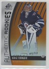 2017 SP Game Used Authentic Rookies Orange Rainbow 21/113 Eric Comrie #128 3xv