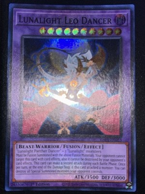 Yugioh! Lunalight Leo Dancer - RA04-EN053 - Super Rare - 1st Edition Near Mint, 