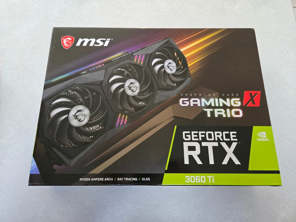MSI GeForce RTX 3060 Ti Gaming X Trio 8GB GDDR6 Graphics Card - Image 4 of 4
