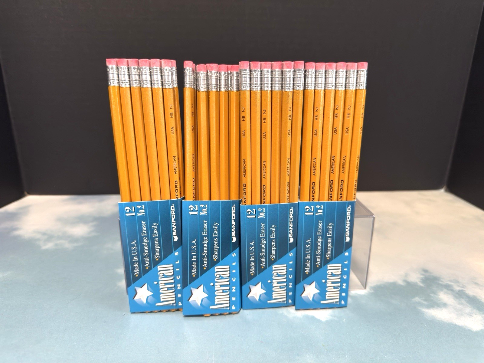 American Pencils Sanford (48) No. 2 Yellow Pencils Made in U