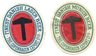 2 OLD CARLSBERG BRYGGERIERNE COPENHAGEN DENMARK LAGER MUNICH BEER