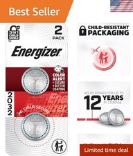 Reliable 2032 Coin Batteries - 3V with Safety Features for Peace of Mind