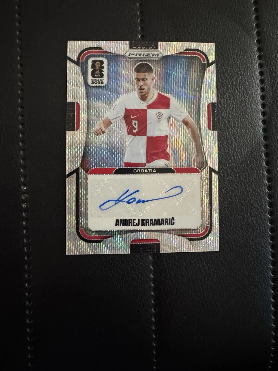 FIFA World Cup Soccer Croatia Autographed Sports Trading Cards
