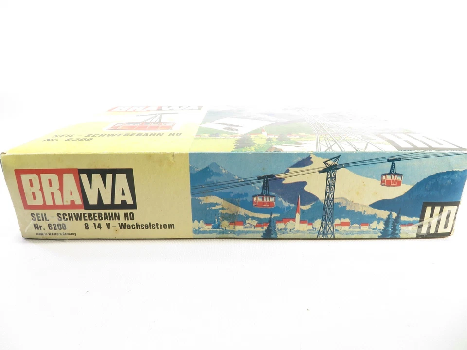 Brawa H0 6200 Seil- Schwebebahn -Wechselstrom  in OVP  #P - Bild 4 von 4