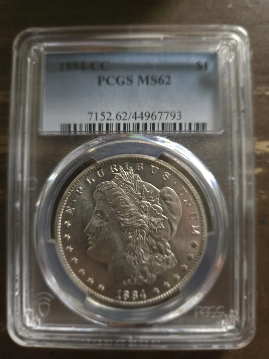 Carson City Grade MS 62 1884 Year Morgan US Dollars (1878-1921