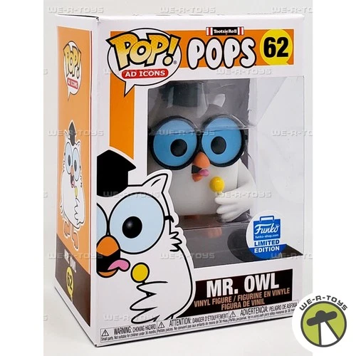 Funko POP AD Icons Tootsie Roll Pops Mr. Owl 62 Vinyl Figure