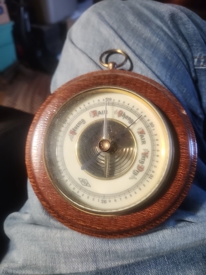 Aneroid Barometer, Vintage ATCO, West Germany 1940's | eBay