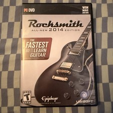 Estuche Rocksmith Edición 2014 2 Discos (Windows/Mac, 2013) Sin Cable Tono Real