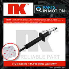 2x Shock Absorbers (Pair) fits AUDI A6 C6 2.0D Front 04 to 11 Damper NK Quality