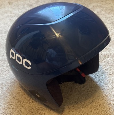 POC Ski Racing Helmet  Skull Orbic X '' Blue, Size L Large 57-58 Multi Impact
