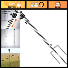 Multifunctional Game  Trail Camera Mount, Adjustable 360  Stainless Steel Brack