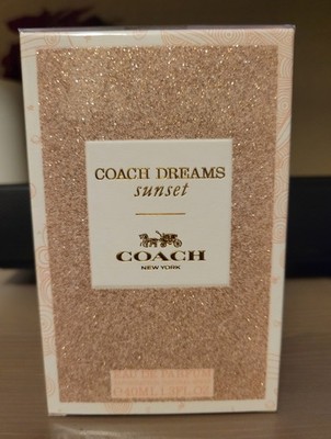 COACH DREAMS SUNSET EAU DE PARFUM SPRAY FOR WOMEN 1.3 Oz / 40 ml BRAND NEW ITEM!