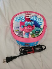 Trolls DreamWorks Hug Sing Dance CD Player Boombox w/ AM/FM Radio