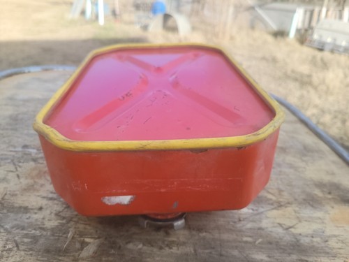 VINTAGE 1982 BLITZ USMC 1 GALLON STEEL GAS CAN DOT 5L,Clean inside, dee pictures - Picture 21 of 22