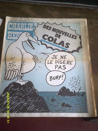 CHARLIE HEBDO DE 1972 A 1978 6 NUMEROS COUVERTURES WOLINSKI - Imagen 6 de 6