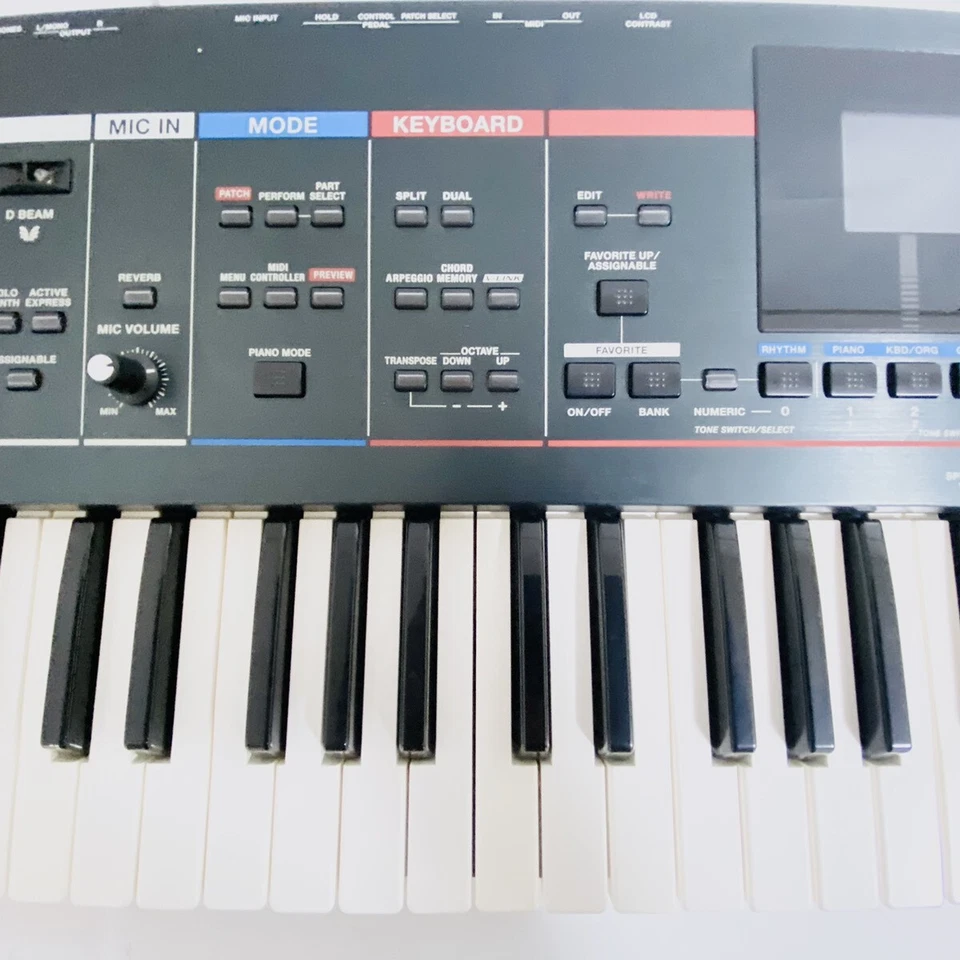 Roland JUNO-STAGE 76 key Synthesizer Black keyboard - Image 3 of 4