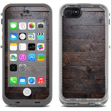 Skin Decal for Lifeproof iPhone 5C Fre Case / Wooden wall pattern