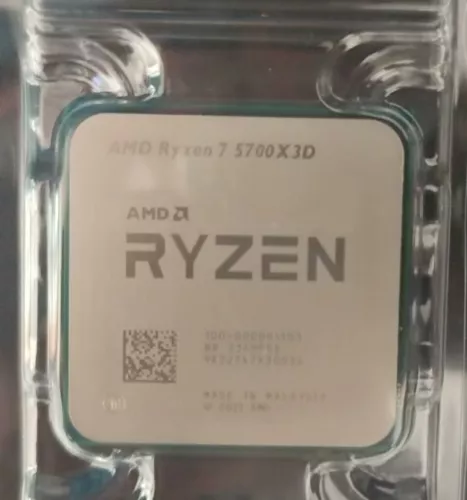 AMD Ryzen 7 5700X3D Desktop CPU Processor R7 CPU Socket AM4 - Picture 2 of 2