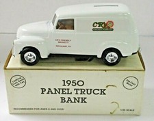 ERTL 1950 Panel Truck Bank - CR's Friendly Markets- Item No. 2078 - Pre Owned 