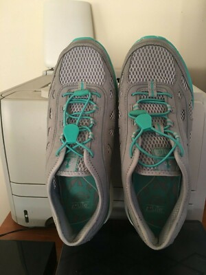 ABEO LITE SINGLE GRAY/GREEN WOMENS COMFORT SHOES