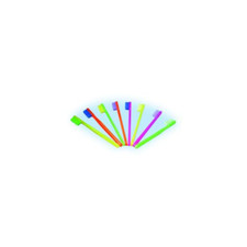 ORALINE RAINBOW KIDS SOFT TOOTHBRUSH 27 BRISTLES STRAIGHT ASS. COLORS 144/CS