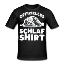 Bearded Collie T-Shirt Hund Offizielles Schlafshirt Geschenk