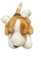 Realistic Basset Hound Bean Filled Dog Puppy Plush Stuffed Animal Toy 12
