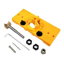 35MM Cup Style Hinge Boring Jig Drill Guide Door Hole Locator