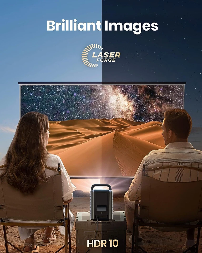 NEBULA Cosmos Laser 4K Projector Android TV 10.0 Auto focus Dolby 30W Speaker - Image 3 of 4