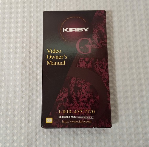 Libro de instrucciones de aspiradora Kirby serie G manual del propietario y piezas de repuesto VHS - Imagen 2 de 9