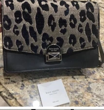 NWOT Kate Spade Neve Ocelot Shoulder Bag