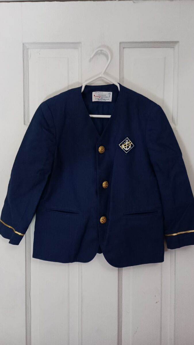 Vintage Boy's IMP Originals Navy Classic Preppy Jacket Vintage Boy's IMP Originals Navy Classic Preppy Jacket