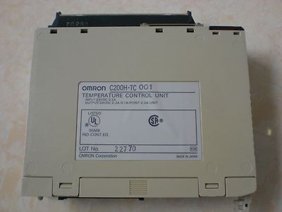 Omron PLC Programmable Controller C200H-TC001 used 180 days Warranty *