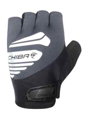 Chiba Air Plus Reflex Fahrrad Handschuhe kurz grau/schwarz 2025