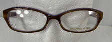 Michael Kors MK256 205 Brown Lavender Semi Cat Eye Eyeglasses Frame
