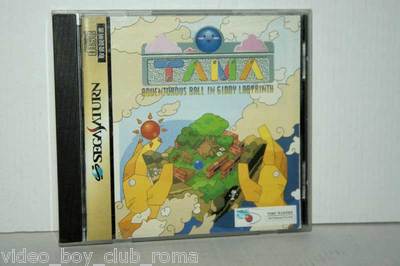 TAMA ADVENTUROUS BALL IN GIDDY LABYRINTH GAME USED SEGA SATURN AND JAPAN 35713