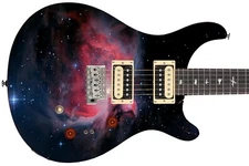 Guitar Skin Axe Wrap Reface Bass Electric Reface Vinyl Jammin' in Space 1243