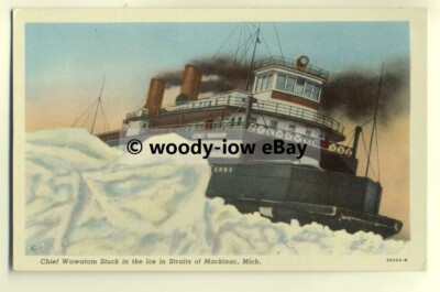 f0027 - American Ferry - Chief Wawatam - Postkarte