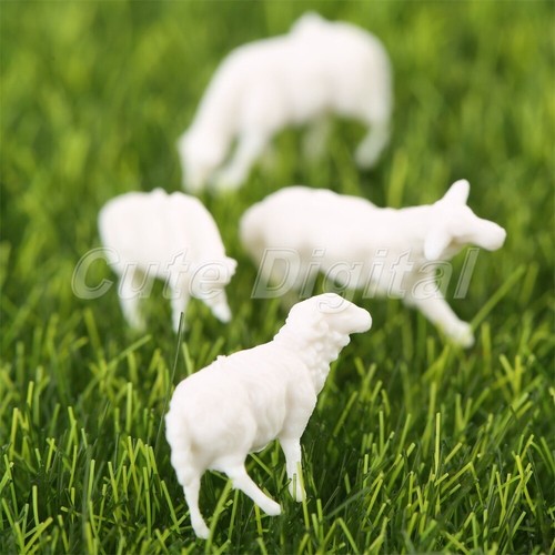 30pcs Cute Farm Animals Figure Model Cow Sheep Horse Kids Toy Gift 1:87 Scale - Picture 10 of 10