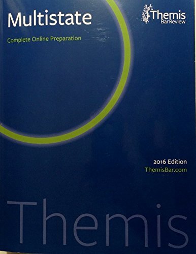 2016 Themis Bar Review Multistate Complete Online Preparation for sale ...