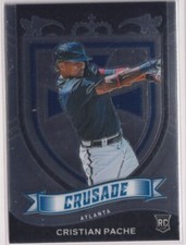2021 Panini Crusade #25 Cristian Pache RC
