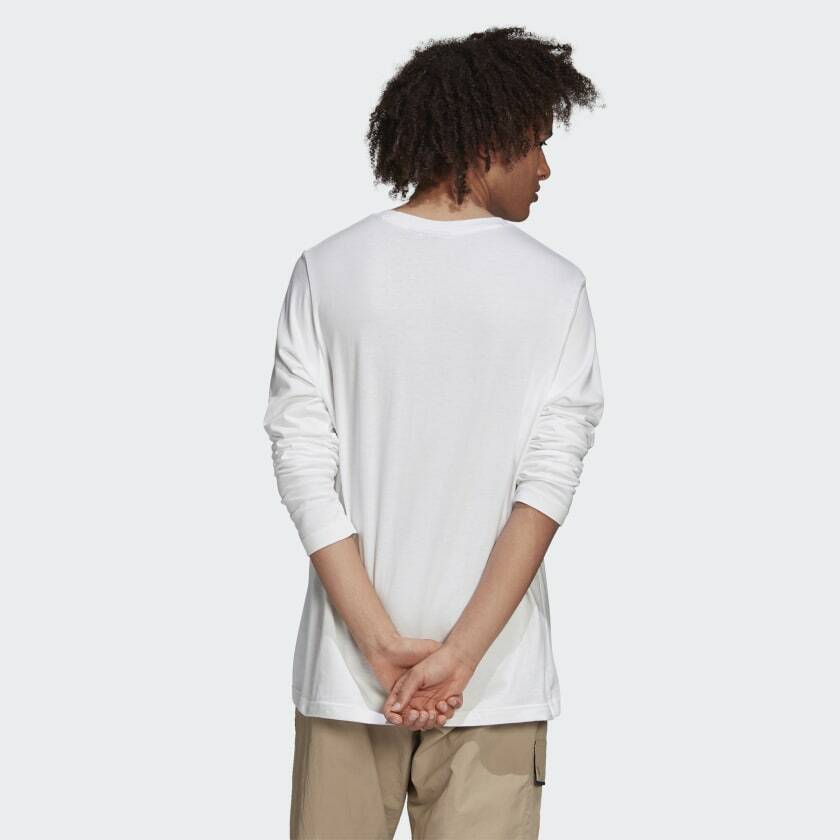 adidas originals men's skateboarding hi collar long sleeve tee
