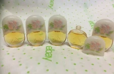 5 X SAMPLE SIZE LE JARDIN By MAX FACTOR PERFUME/PARFUM  3 ML/ .12 FL OZ NEW