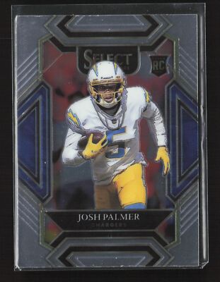 2021 Panini Select Club Level Josh Palmer RC #266 Chargers