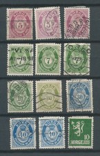 PAYS-BAS 1921  Lot avec differences de couleur oblitéré ( used)