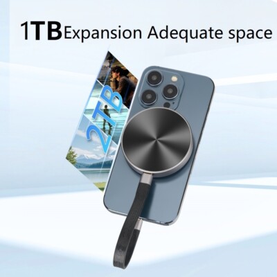 Kingchuxing 1TB Type-C interface Magnetic Removable Hard Drive For Apple 15 Pro