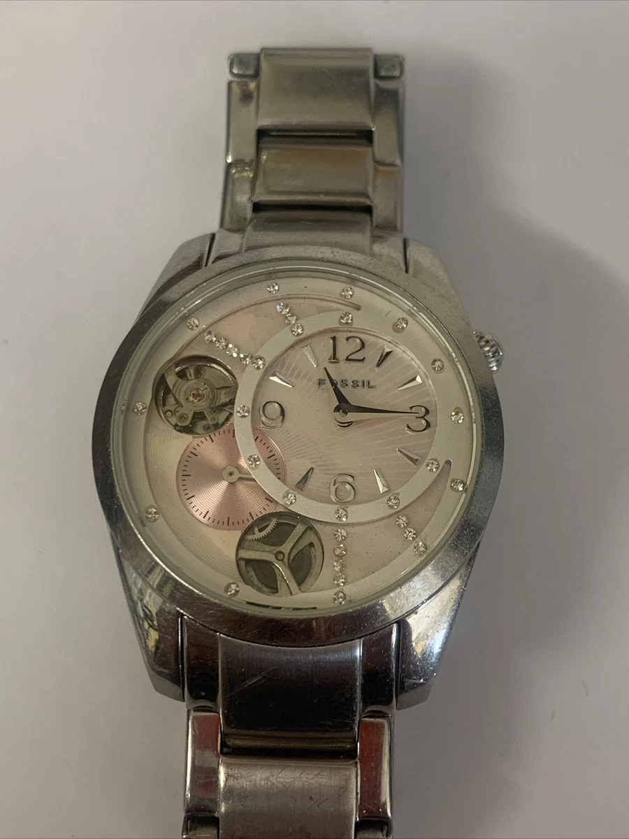 Fossil semi automatic watch sale