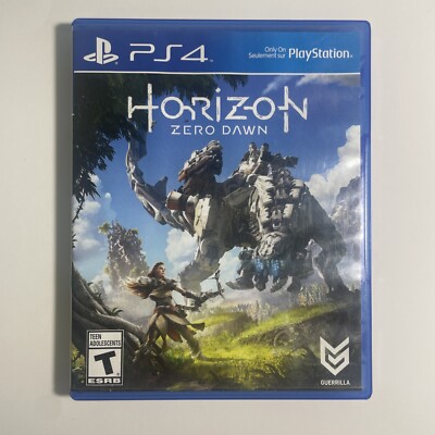 Horizon Zero Dawn (PlayStation 4, 2017)